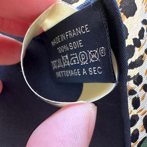 Hermes Jungle Love forever scarf 90 - Picture 6 of 7